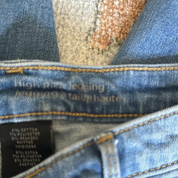 High rise jegging Women's Blue Jeans - Picture 7 of 7